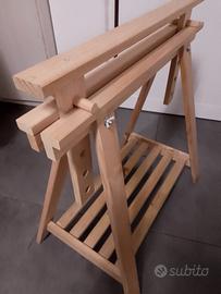cavalletto in legno