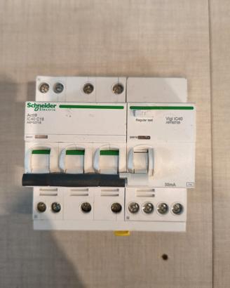 Schneider iC40 C16 3P+N + Vigi iC40