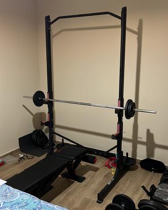 Rack 500 Decathlon e altra attrezzatura