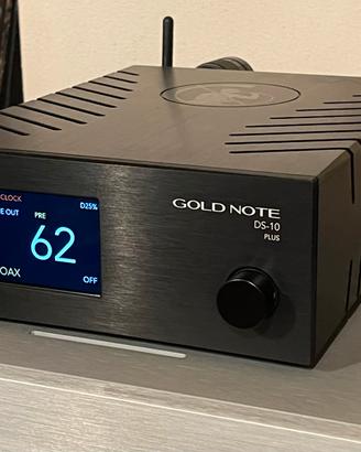 Dac streamer preamplificatore Gold Note DS-10 PLUS