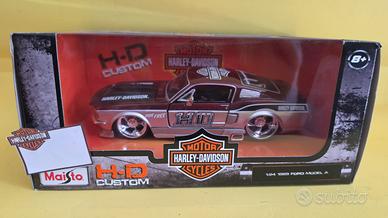 Ford model A Harley Davidson scala 1:24