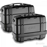 Coppia valigie laterali givi trekker 33 black line