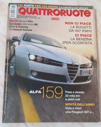 Quattroruote n 601 Renault Clio, Seat Leon, MB ML,