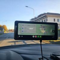 Schermo Retrocamera + apple CarPlay e Android Auto