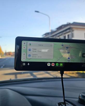 Schermo Retrocamera + apple CarPlay e Android Auto