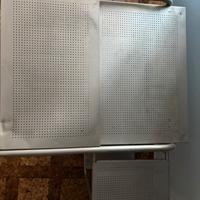 Carello con sedia porta computer