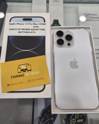 Apple iPhone 14 Pro Max 128GB - UNICO IN PROMO