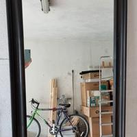 Specchio 75 x 165 cornice marrone scuro 