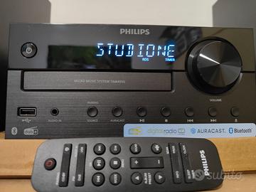 Impianto stereo Fillips..CD USB.bluetutTelecomando
