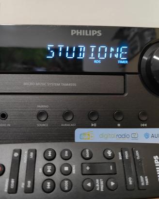 Impianto stereo Fillips..CD USB.bluetutTelecomando