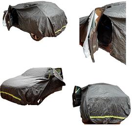 FIAT 500L TELO ANTIGRANDINE COPRIAUTO FELPATO ZIP