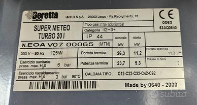 Ricambi beretta super meteo turbo 20l