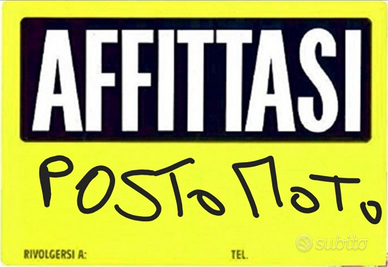 Posto moto garage chiuso