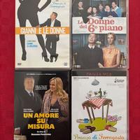Lotto di 4 Dvd con film commedia