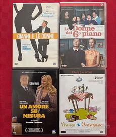 Lotto di 4 Dvd con film commedia
