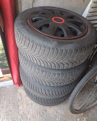 Cerchi ferro 15 pollici 185/60/15 wolkswagen seat