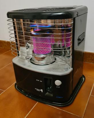 Stufa a petrolio TOSAI 241A stoppino 2.2 kW nero