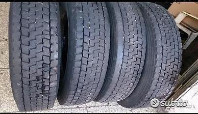 4 gomme usate 10 22.5 brigestone v steel