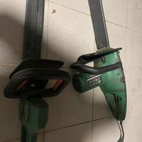 Motosega e tagliasiepi