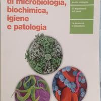 libro "laboratorio di microbiologia,biochimica ec"