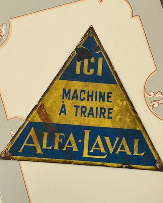 Targa insegna smaltata