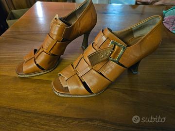 scarpe vintage da donna pollini