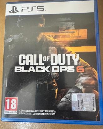 Call of duty black ops 6 per ps5 pari AL NUOVO!!