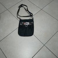 tracolla nera originale Guess donna