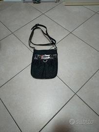 tracolla nera originale Guess donna