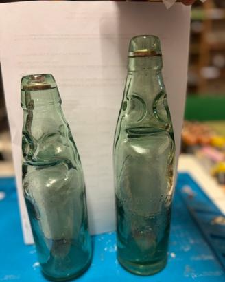 Bottiglie da collezion del 1800
