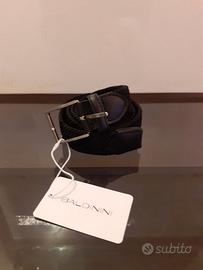 Cintura uomo nero elasticizzato NUOVO