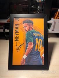 Quadro grafica Neymar Jr