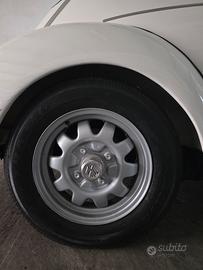 Cerchi Lemmerz VW Maggiolino  + borchie originali
