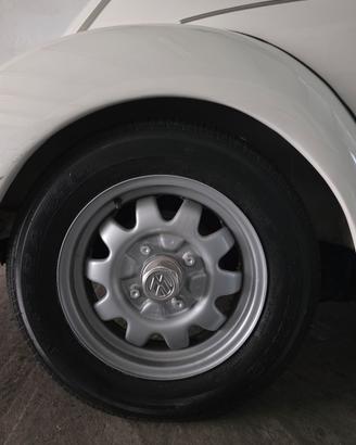 Cerchi Lemmerz VW Maggiolino  + borchie originali