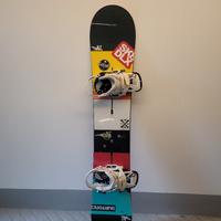 attrezzatura snowboard burton custom x