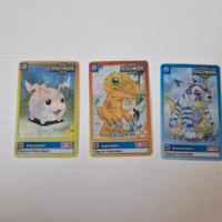 Carte Digimon 3D Lenticolari - Bandai 1999