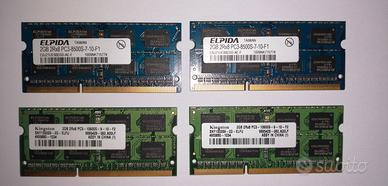 6 pezzi Ram DDR Notebook 2 4 16 GB Stock