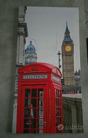 Quadro su tela Canvas Londra 70x50 NUOVO