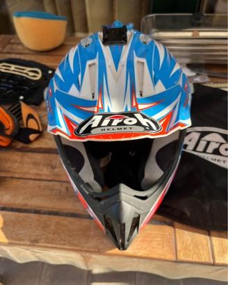 Casco motocross taglia S