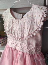 Vestito cerimonia bambina 2/3 anni
