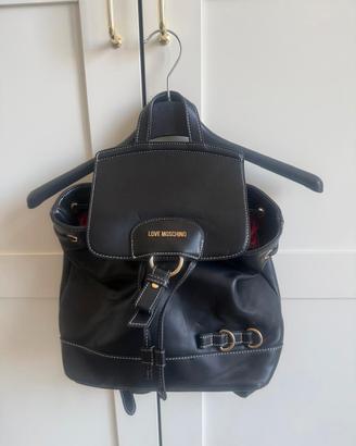 Zainetto in pelle Love Moschino da donna