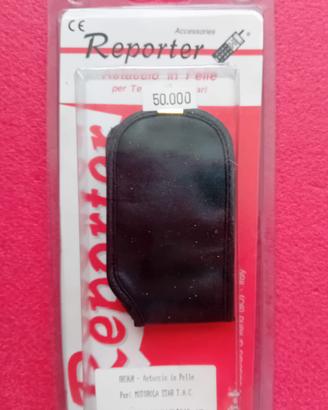 Custodia in pelle per Motorola Star T.A.C.