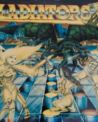 Translite originale Flipper Gottlieb Gladiators