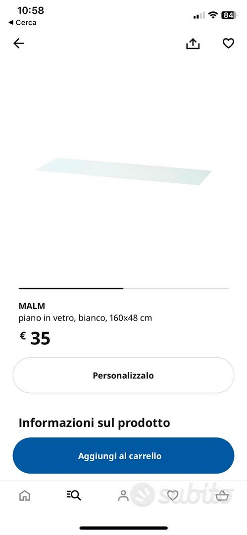 MALM Cassettiera con 6 cassetti, impiallacciato rovere mord bianco, 160x78  cm - IKEA Italia