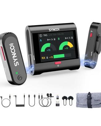 Microfono Lavalier Wireless SYNCO G3PRO