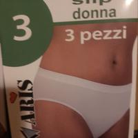 3 slip donna microfibra colore nero tg l/ xl