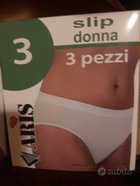 3 slip donna microfibra colore nero tg l/ xl