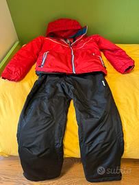 Tuta da sci giacca più salopette Brugi 13 14 anni