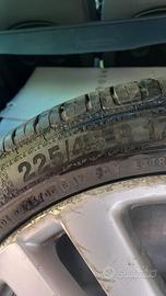 Ruota di scorta per macchina