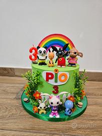 Torta finta bing senza personaggi